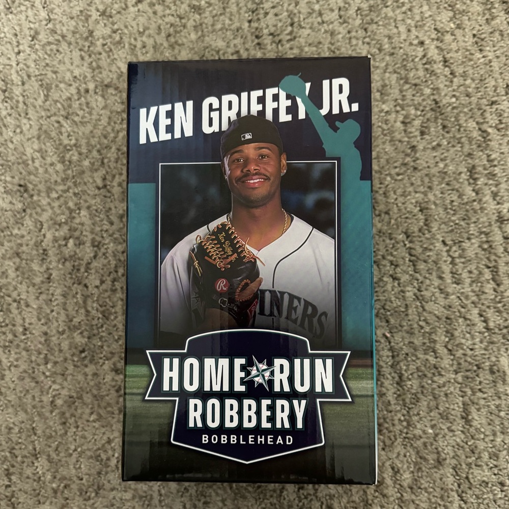 Ken Griffey Jr Mariners Home Run Robbery Bobblehead